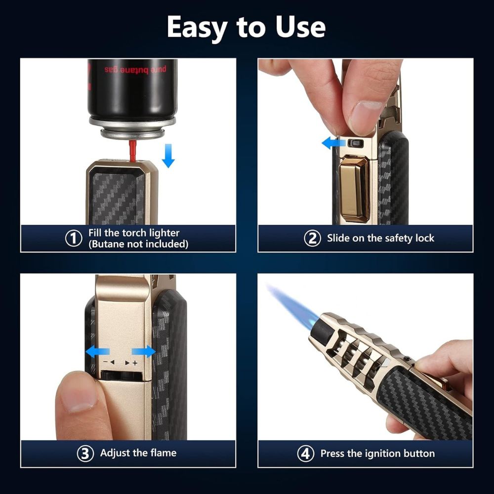 Windproof Torch Lighter