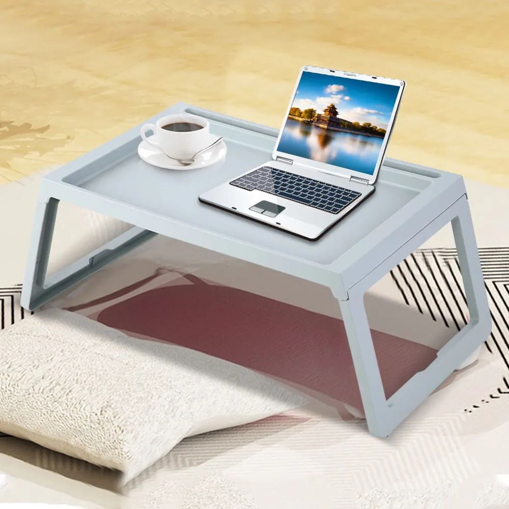 Foldable Bed Serving Tray Laptop Work Table