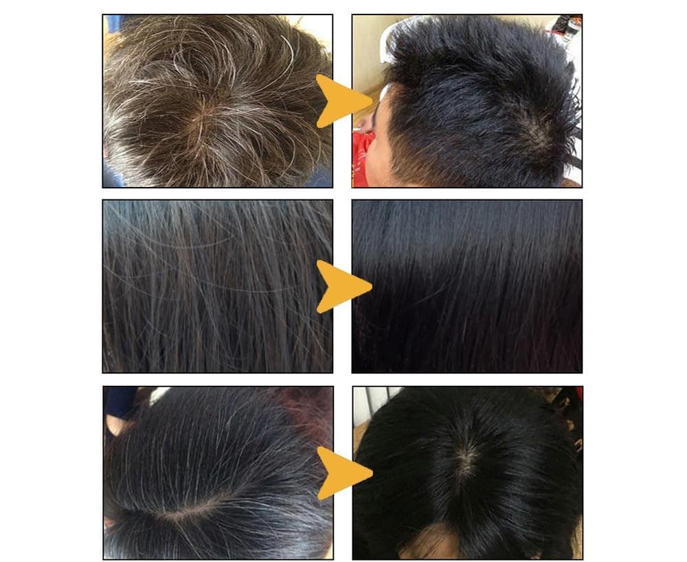 Anti-Gray Hair Shampoo Treatment