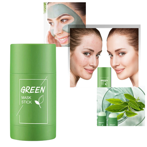 Cleansing and anti-blackhead green tea mask