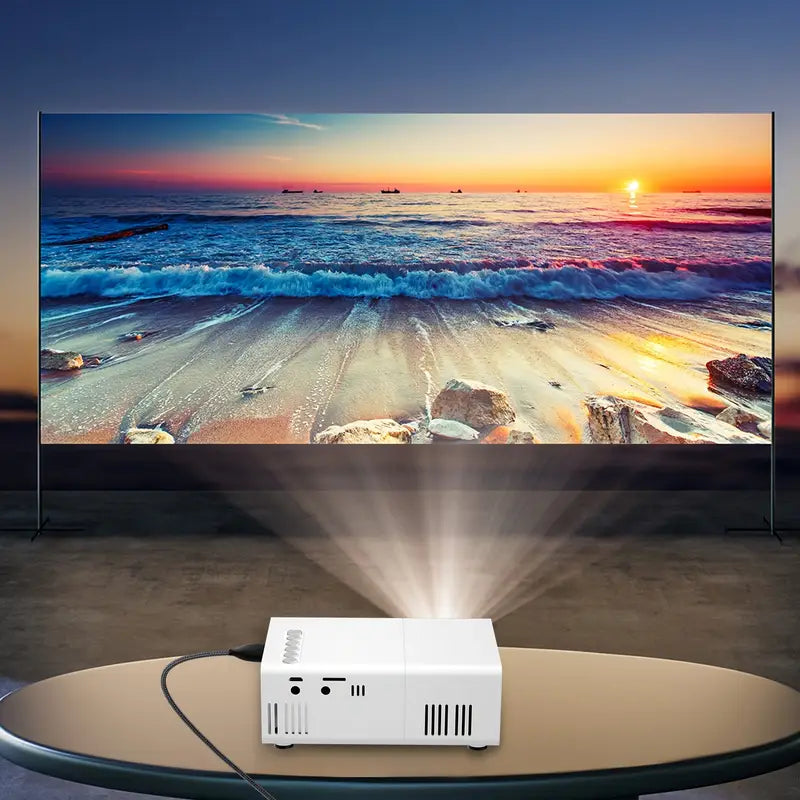 HD 720P – Fast Focus, Portable Projector