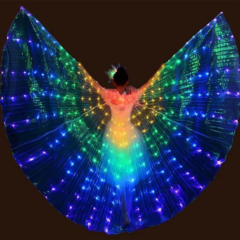 LED Fluorescent Butterfly Wings