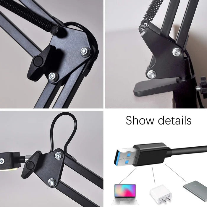 LED Desk Lamp with Clamp