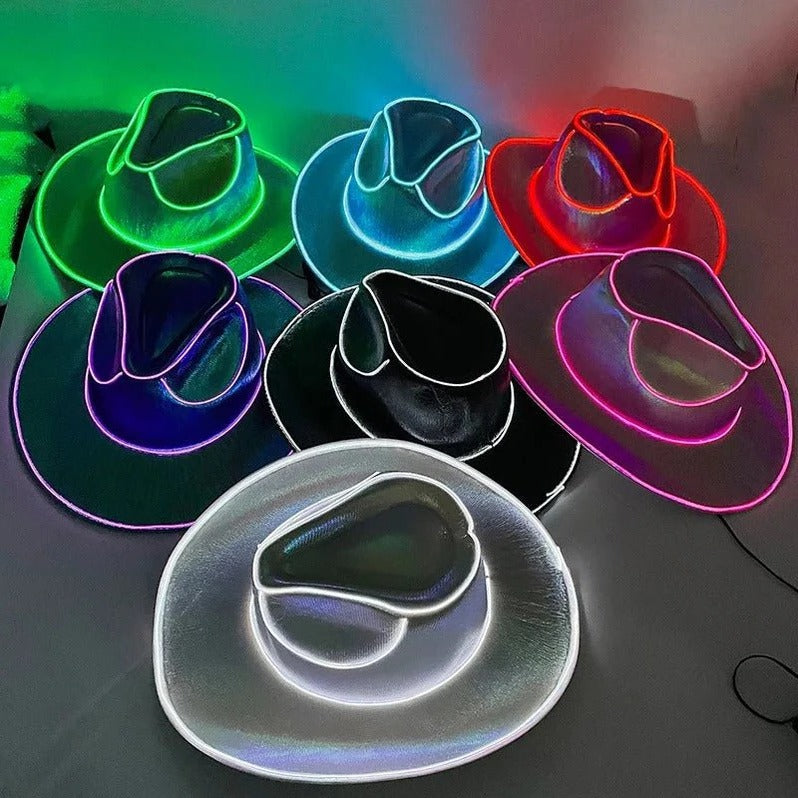 LED Cowboy Hat