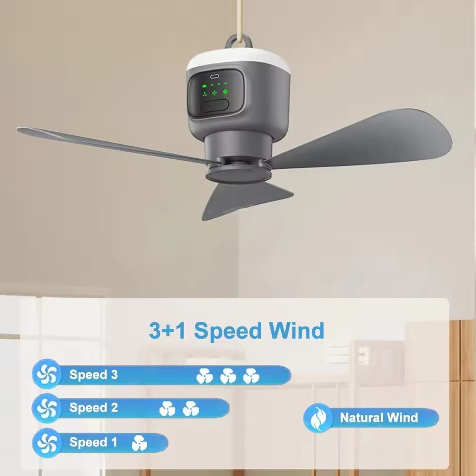 Portable Wireless Celling Fan