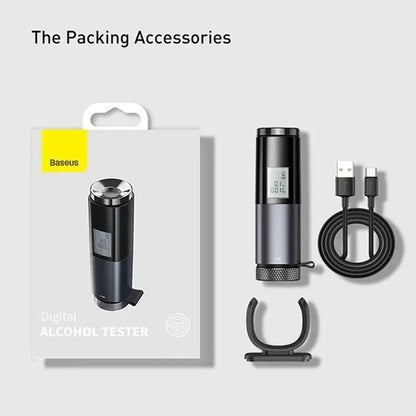 Portable Digital Breathalyser Alcohol Tester