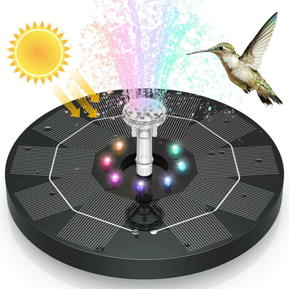 LED Solar Energy Fountain