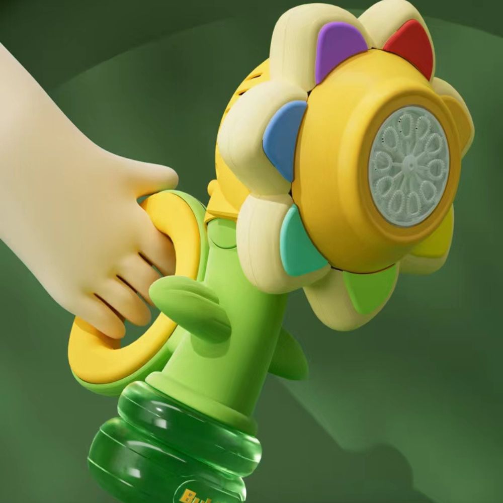 Dancing Sunflower LED Bubble Maker Toy