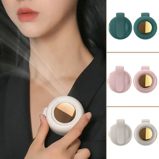 Portable Waist Fan Clip with Bladeless Handheld Design