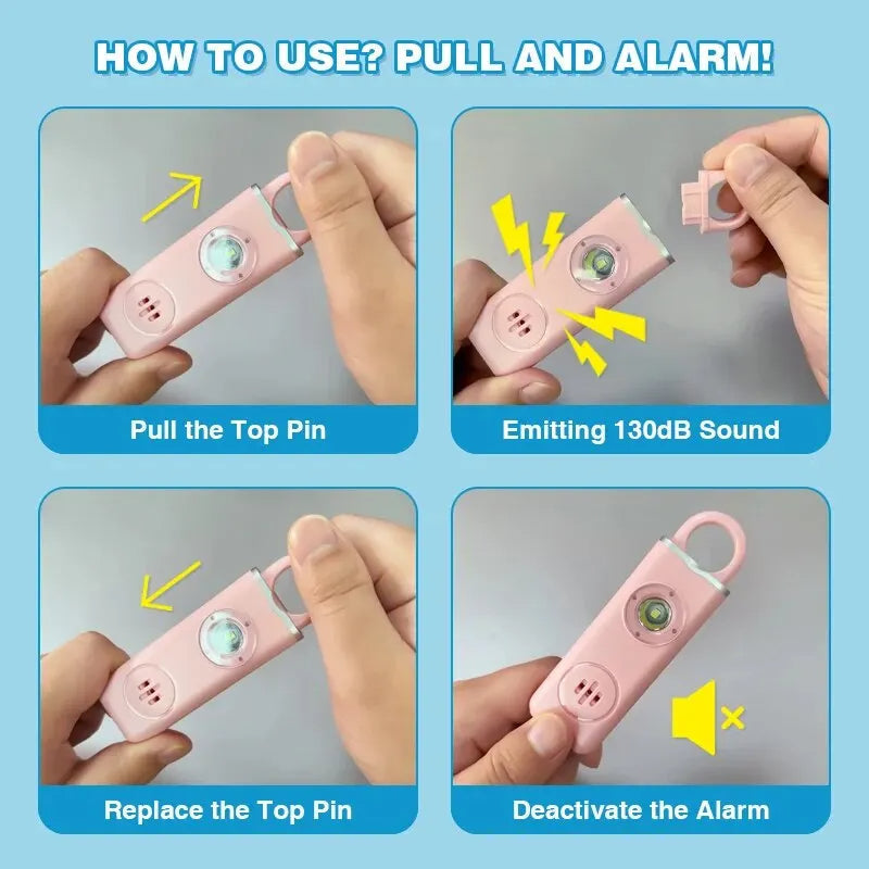 Personal Alarm Keychain