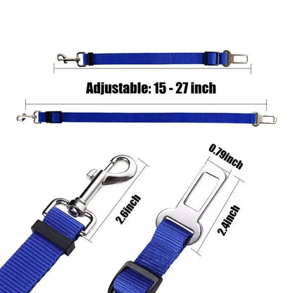 Adjustable Dog Seat Belt
