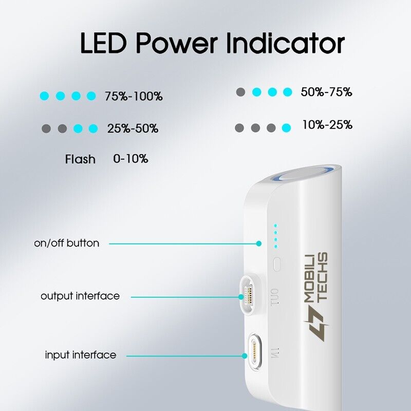 Mini Portable Magnetic Power Bank