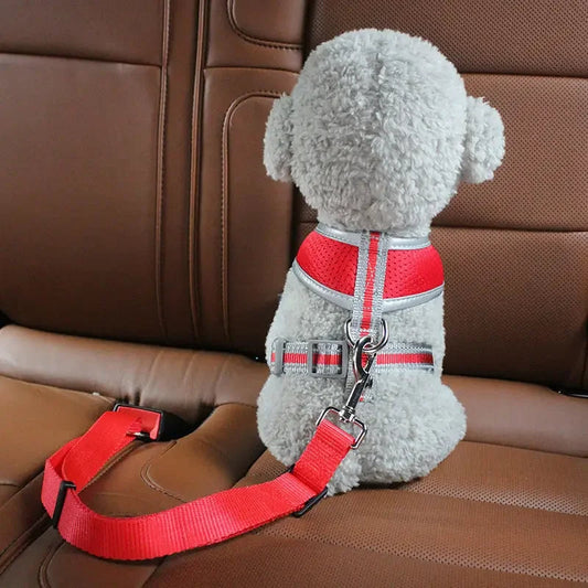 Adjustable Dog Seat Belt