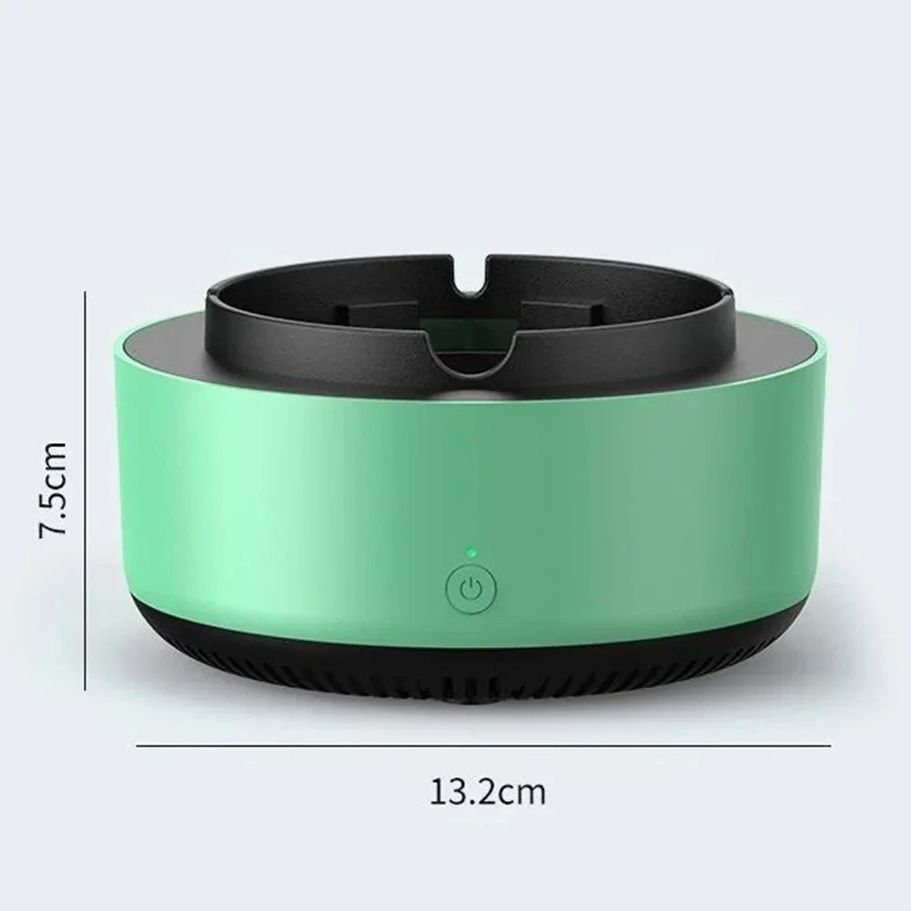 Portable Smokeless Ashtray with Air Purifier Function