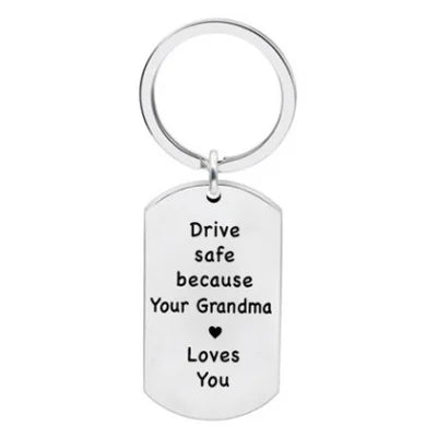 Reminder to Do Things Stainless Steel Keychain