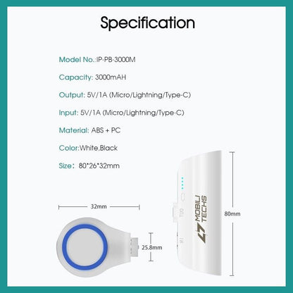 Mini Portable Magnetic Power Bank