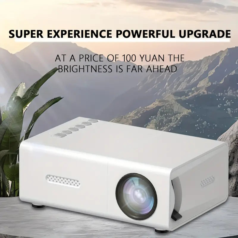 HD 720P – Fast Focus, Portable Projector