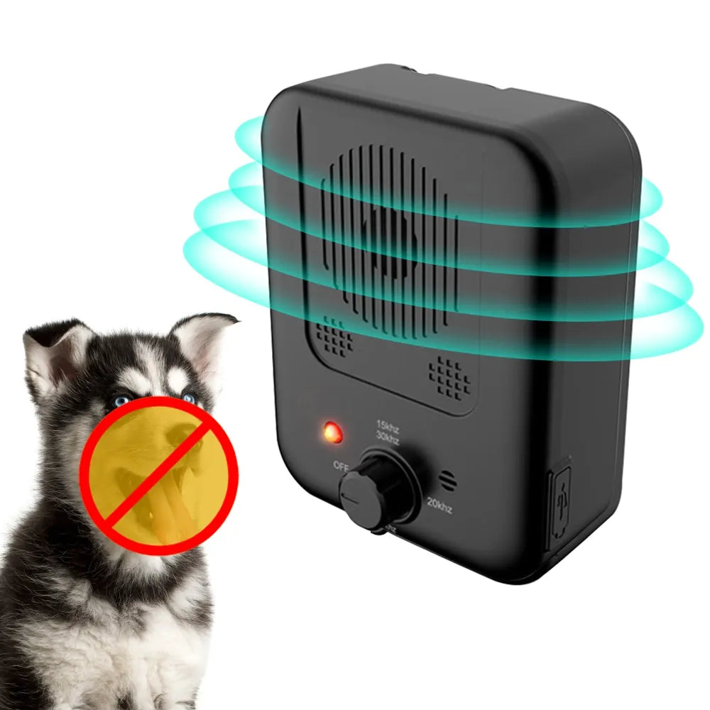 Portable Ultrasonic Barking Deterrent for Dogs