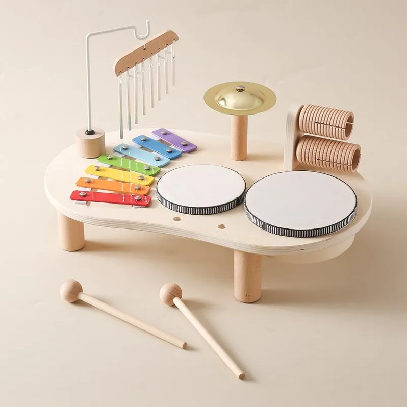 Wooden Music Station - Creative Musical Fun For Little Ones