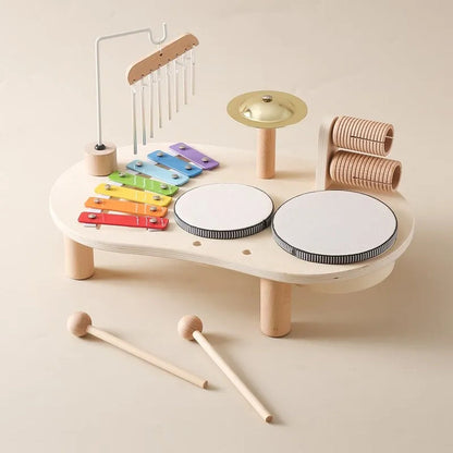 Wooden Music Station - Creative Musical Fun For Little Ones