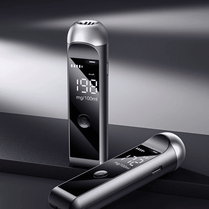 Portable non-contact precision breathalyzer