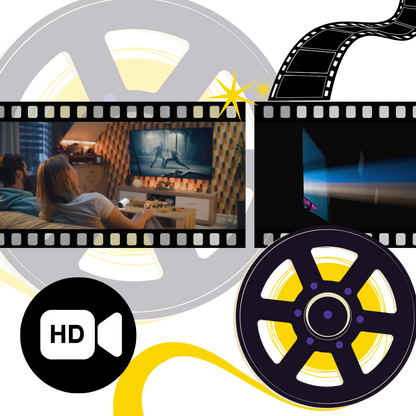 Portable 4K ultra HD projector