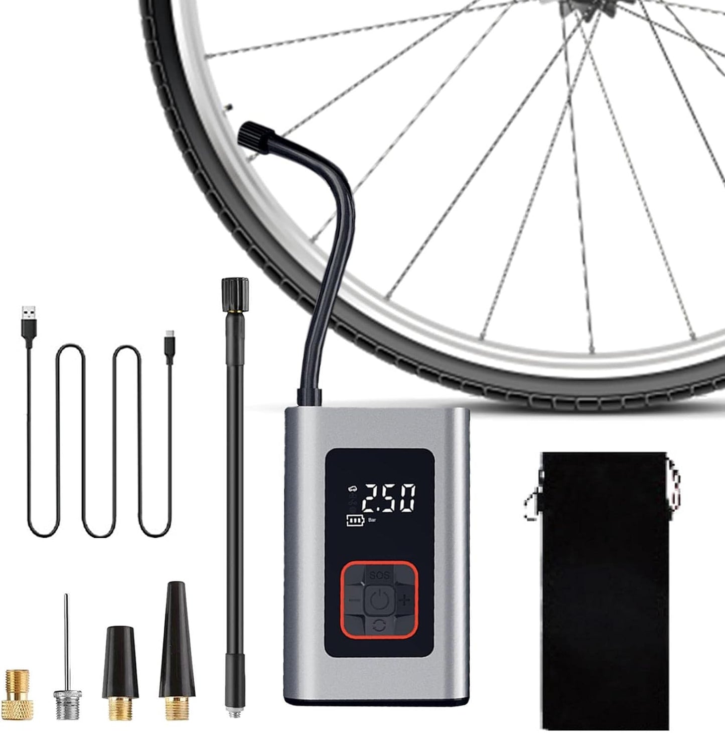 Smart Portable Electric Tire Inflator