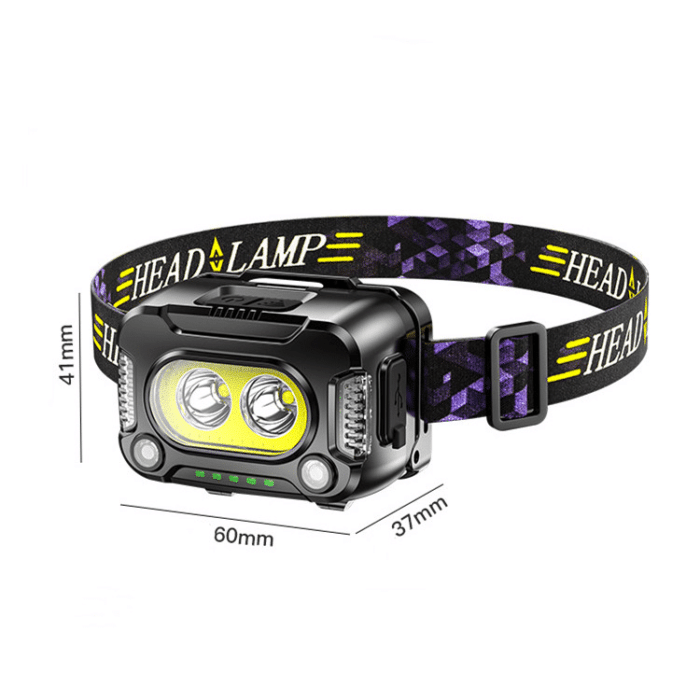 Powerful USB Rechargeable Headlamp