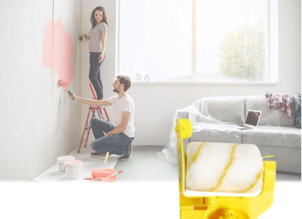 Paint Roller with Trimmer