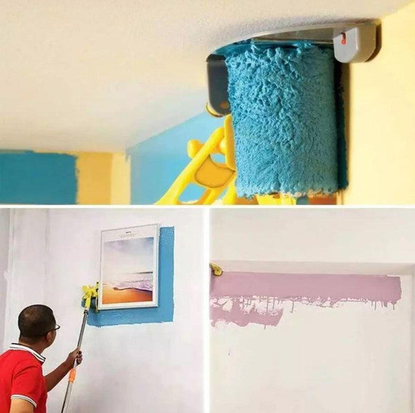 Paint Roller with Trimmer