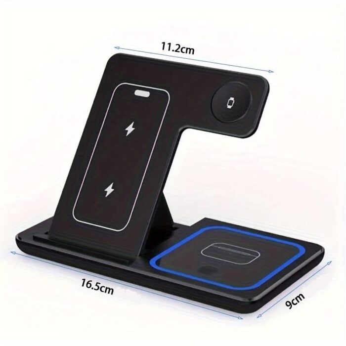 3-in-1 Wireless Induction Charger for iPhone