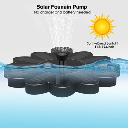 Flower-Shaped Water Fountain For Ponds And Pools