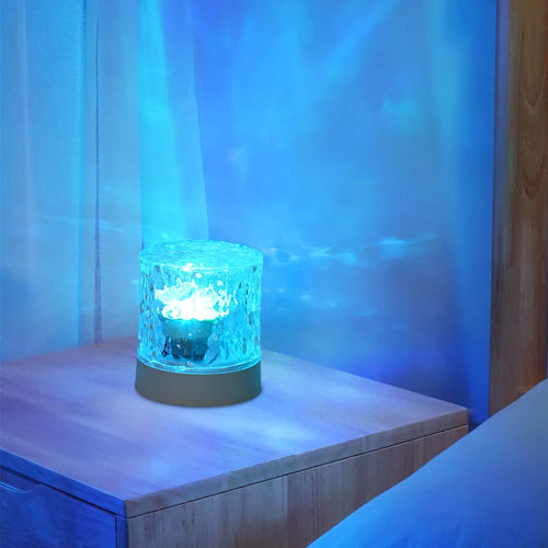 Crystal Ripple Projector Night Light