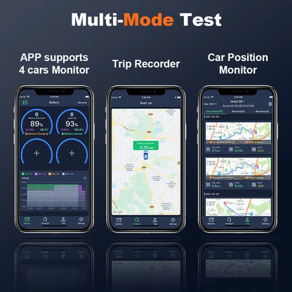 Car Battery Tester with Bluetooth Monitoring