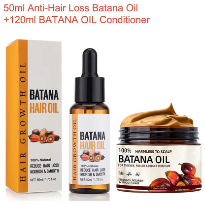 Natural Hair Growth Oil Serum Set