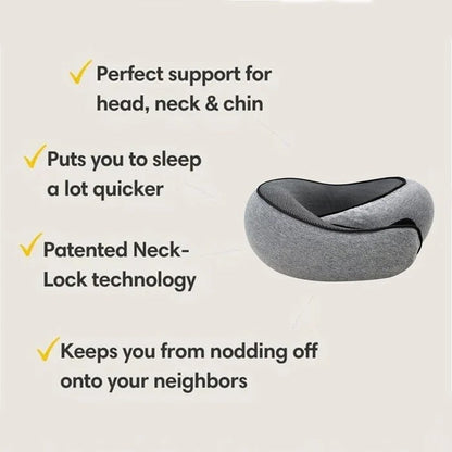 Memory Foam Travel Pillow