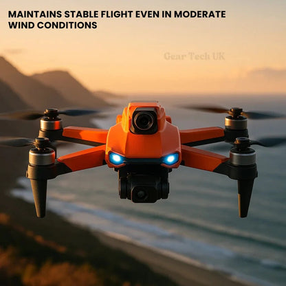 8K HD Pro Drone with Dual Camera, GPS, Brushless Motors