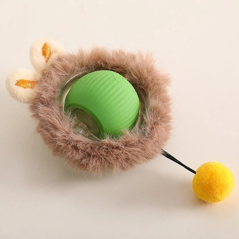 Active Rolling Ball with Tail for Dogs