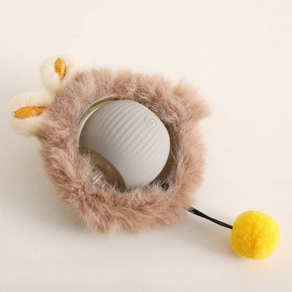Active Rolling Ball with Tail for Dogs