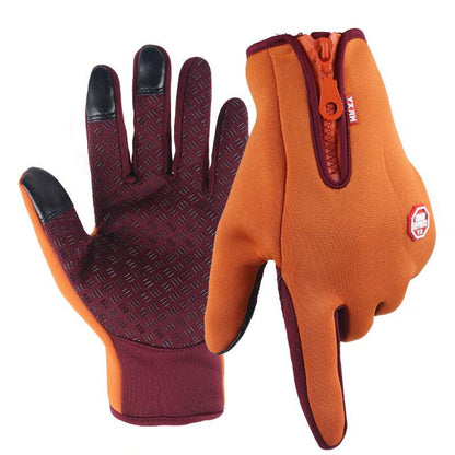 Ultra-Thin Thermal Gloves - Unisex Touch Screen Winter Fleece Gloves