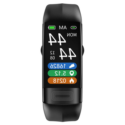 Smart Bracelete Blood Pressure Monitor - ECG, Heart Rate, Oxygen Saturation & Sleep Tracker