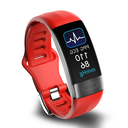 Smart Bracelete Blood Pressure Monitor - ECG, Heart Rate, Oxygen Saturation & Sleep Tracker